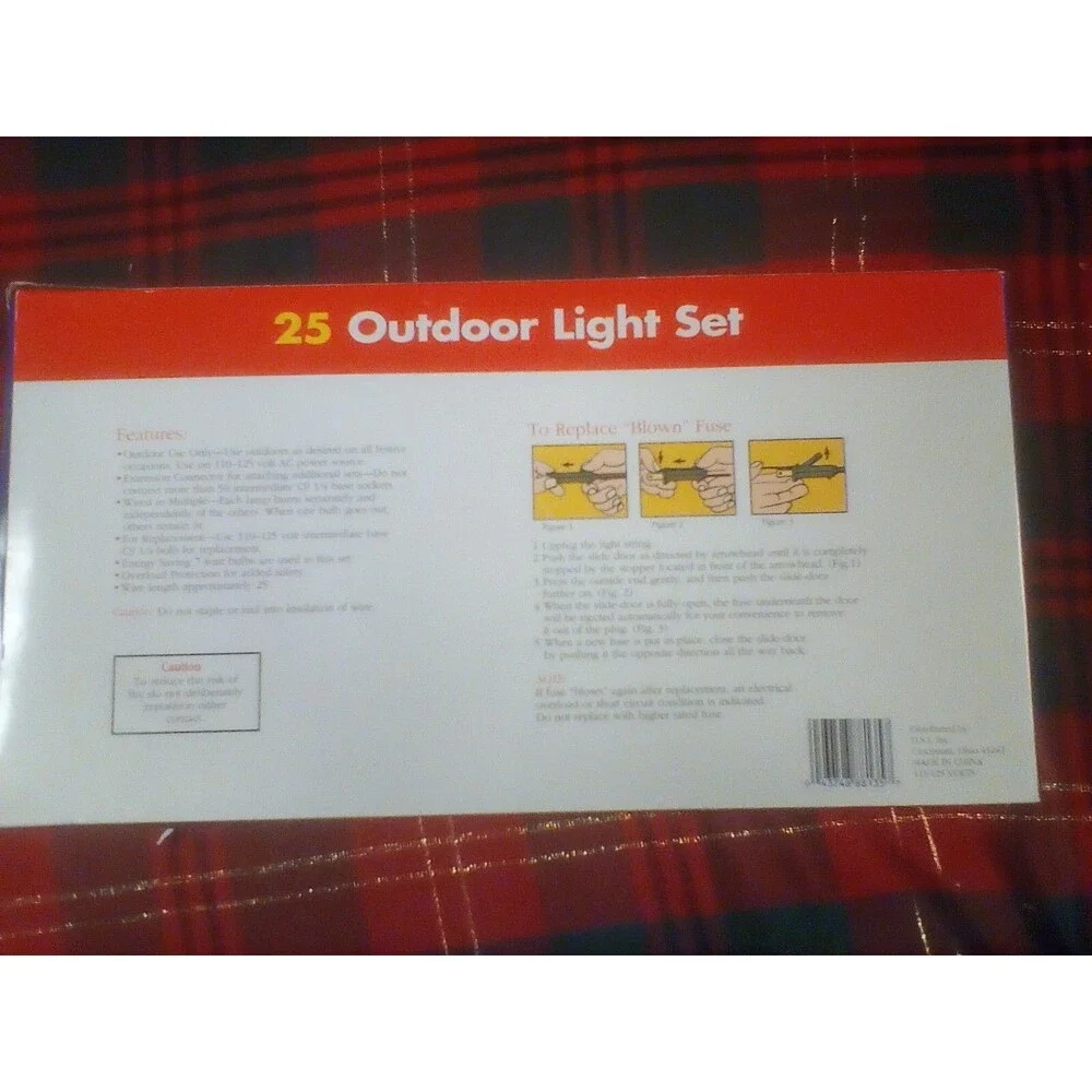 Diamondlite 25 C9 Blue Outdoor Christmas Light Set